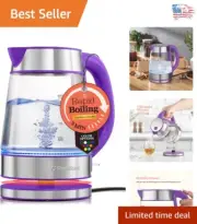 Fast Boil 1.7L Electric Kettle with Cool Touch Handle - Perfect for Tea & Coffee
