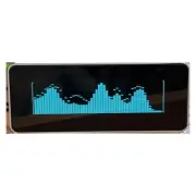 AK25664_V2.0 Music Spectrum Display Desktop Clock Rhythm Light w/Remote Control
