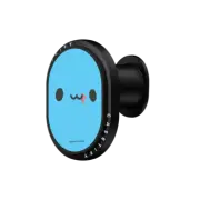 PowerThru Wireless Car Charger Wireless Car Charger MagSafe Compatible Bugcat Capoo Face Wireless Car Charger