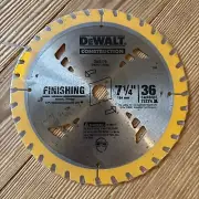DEWALT Circular Saw Blade, 7 1/4 Inch, 36 Tooth, Framing (DW3176)