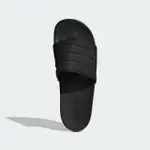 【ADIDAS 愛迪達】ADILETTE COMFORT 拖鞋 男鞋 女鞋 黑 運動拖鞋(ID3406)