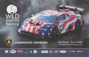 2023 White Elephant Racing IMSA Lamborghini Super Trofeo Hero Card