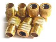 5pcs Presta to US Schrader Valve Adaptor Converter Bicycle Bike Tire Tube Pump