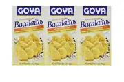 Goya Bacalaitos Codfish Fritter Mix 4.5oz (PACK OF 3)