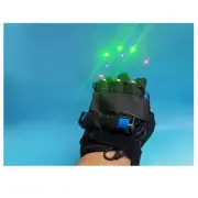 3Green+2Red+2Purple Colorful Laser Gloves Night club Performance Show Lights