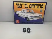 AMT 1/25 1959 El Camino Centerline Wheels And Goodyear Tires /Junkyard/Diorama