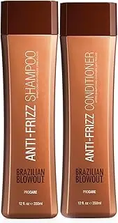 Brazilian Blowout Anti-Frizz Shampoo & Conditioner,2 count (Pack of 1)