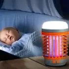 Solar USB Mosquito Killer Light Electronic Fly Bug Insect Zapper Trap Pest-Lamp