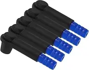 MAGICLULU 5Pcs Brake Bleeder Adapter Kit Brake Fluid Bleeding Connectors for Replacement Compatible with Various Vehicle Models Professional Design for Mechanics