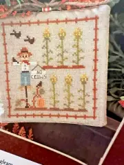 Little House Needleworks 2022 NO CROWS ALLOWED cross stitch chart # 3 Fall Farm