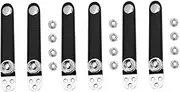 JOINPAYA 3sets Accordion Shoulder Straps Soft Padded Bass Accordion Straps Extendable 2pcs*3