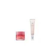 BEAUTY OF JOSEON - Revive Eye Serum : Ginseng + Retinal - 30ml (1ea) + LANEIGE - Lip Sleeping Mask EX - 20g - Berry (1ea) Set