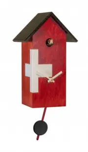 Modern quartz Cuckoo Clock with cuckoo call EN 360/41 Q NEW
