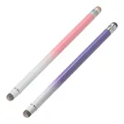 2pcs Stylus Pens for Touch Screens Capacitive Stylus Gradient Pink Purple