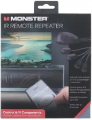 Monster IR Remote Repeater New in Box Remote Control Devices Control A/V Devices