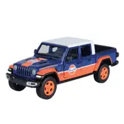 Motormax 1:27 Scale 2021 Jeep Gladiator Rubicon With Gulf Livery Diecast Model