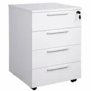 Melamine Mobile 4 Box Drawers