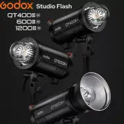 Godox QT400IIIM QT600IIIM QT1200IIIM HSS Studio Flash Light 2.4 Wireless Control