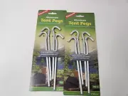 Coghlan's Aluminum Hooked Tent Peg 7" (Set of 2)