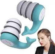 Concert Ear Plugs,Noise Reduction Ear Plugs - Waterproof Silicone Sound Insulation Hearing Protector Bath Equipment