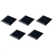 5 Pack 2V 50mA 49.8mm x 49.8mm Mini Solar Panel Cell for DIY Electric Project