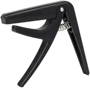 Enya Ukulele Capo Silver Suits Soprano, Concert and Tenor Ukes Spring Mechanism