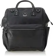 ISOKI Byron Backpack Nappy Bag, Onyx, One Size