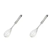 2PK Wiltshire Industrial Kitchen Stainless Steel Balloon Beater/Whipper Whisk