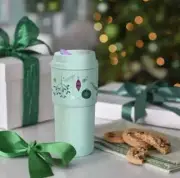 Brand New Tupperware Shining Traditions Eco To Go Cup 16 OZ Light Teal