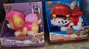 2 pk NEW Paw Patrol SKYE & MARSHALL Action Blast Off Bubble Blower Nickelodeon
