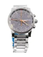 Montblanc Timewalker GMT Chronograph Stainless Steel Watch 107303