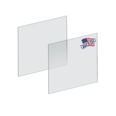Azar Displays Acrylic Sheets 20" x 20" x 3/16" Thick, 2-Pack