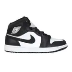 NIKE AIR JORDAN 1 MID SE 男高筒運動休閒鞋-運動 慢跑 FB9911-001 白黑深鐵灰