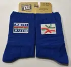 Blue Q Multi Tag Socks MULTI TASK MASTER Size S-M Organically Grown Cotton W 5-9