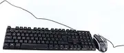 Ergonomic Mechanical Keyboard and Mouse Set with Enhanced Productivity, Stable Connection, Material, Lighting Gaming Keyboard Mouse for