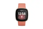 Fitbit Versa 3 SmartWatch Pink Clay / Soft Gold - As New