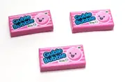 Lego - Minifigure Utensil - Lot of 3 - Pink Tile 1 x 2, Bubble Gum