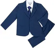 [Spring Notion] Baby Boys' Formal Black Dress Suit Set