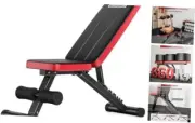 Basic Weight Bench for Home Gym, Foldable Workout Bench with 8 Backrests,