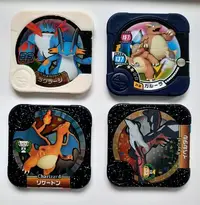 在飛比找Yahoo!奇摩拍賣優惠-寶可夢 神奇寶貝Tretta卡匣 1組4卡匣