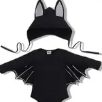 嬰兒蝙蝠連身衣萬聖節嬰兒服裝套頭衫嬰兒蝙蝠服裝 2