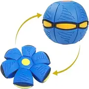 UFO Magic Ball,Portable Glowing Flying Toys Creative Fly Saucer Stomp Magic Balls,Decompression Flying Flat Throw Disc Balls Toy for Childrens Outdoor Sports Kids Gift