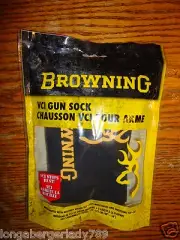 BROWNING 1 PIECE VCI GUN RIFLE SHOTGUN SOCK CASE Vapor RUST Corrosion Inhibitor