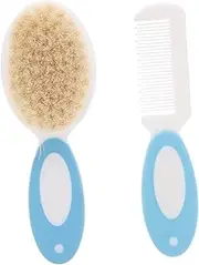 ULDIGI 2-in-1 Grooming Tools Soft Wool Brush Hair Comb for Toddlers Scalp Massage Clean