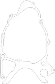 Yamaha TW200 3AW-15451-03 Crankcase Cover 1 Gasket