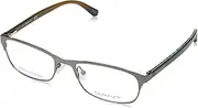 [GANT] Men's Brille Ga3143 009 54 Optical Frames, Silver (Silber), 54.0, Silver (Silber), 54.0