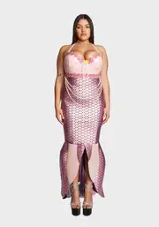 Plus Blushing Beauty Costume Dress