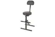 Xtreme Performer Stool Height Adjustable with Footrest & Backrest