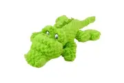 MasterPet Cuddlies Croc Plush Dog Squeaker Toy Small