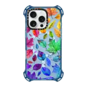 iPhone 16 Pro Bounce Case MagSafe Compatible Autumn Rainbow Leaves